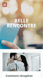 Mobile Screenshot of belle-rencontre.net